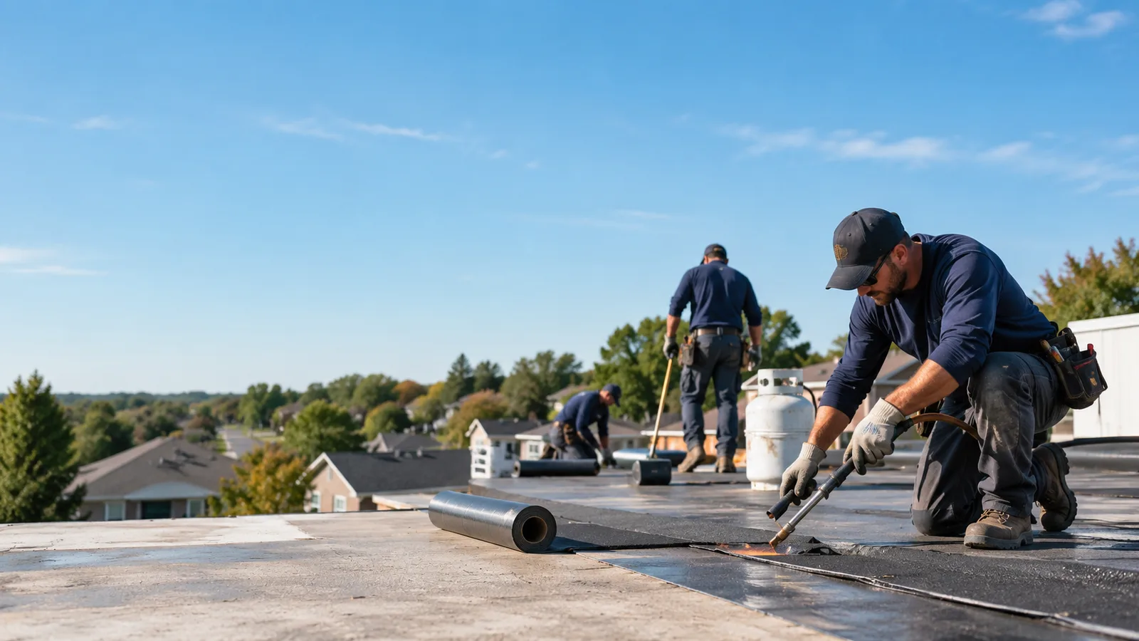 Flat Roof Leak Repair providers in Byron, IL
